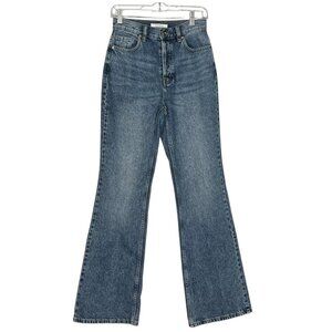 PacSun High Rise Bootcut Flare Jeans Size 25 Medium Wash Flared